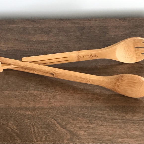 Pampered Chef Dining Pampered Chef Lot Bamboo Serving Tongs 2 Week Meal Plan Dinner Recipes